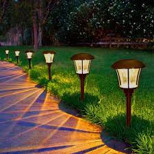 If you don't have an outdoor box to tap in to, consider installing one on your house. Brass Garden Lights 15 100 Watt Shree Ram International Id 22481919362
