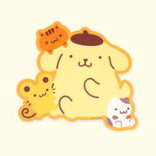 SANRIO PomPompurin CHARACTERS MOUSE PAD IT FEELS GOOD TO BE WITH A MOUSE |  eBay