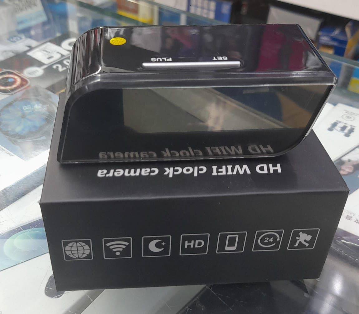 Table Clock Camera 5MP Audio , WiFi Support product image