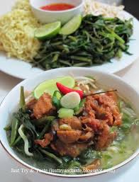 8 resep mie kangkung babi ala rumahan yang mudah dan enak dari komunitas memasak terbesar dunia. Resep Mie Kangkung Mie Kuah Yang Segar Sehat Just Try Taste