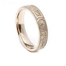 Womens Warrior Irish Wedding Ring White Gold Irish Wedding Rings Irish Wedding Rings Vintage Engagement Rings Sapphire Celtic Rings Women