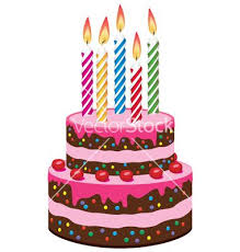 Birthday Cake With Lots Of Candles Clipart Birthday Cake Vector Image On Vectorstock Cake Vector Free Birthday Stuff Birthday Cake