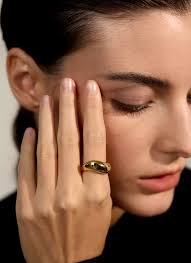 Anillo Manuela Gold Talla 7