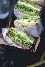 Green Goddess Sandwiches Recipe Recipes Healthy Lunch Food