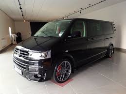 Black T5 With Matt Grey Rim Polished Supermetal Trident Wheels In 20 Carlexvan Bus Volkswagen Transporter Volkswagen Bus Und Vw Bus