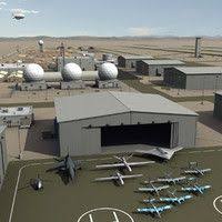 3ds Max Hardened Bunker Hangar In 2020 Uav Drone Uav 3d Model
