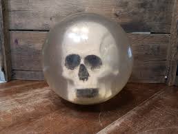 CLEAR BOWLING BALL