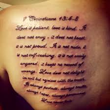 This is the bible verse tattoo i want and in this exact spot. Pin On Tattoo Lover