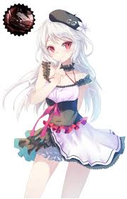 Also, it looks like the second image is just some random art, no specific character according to google reverse image search. White Hair Anime Girl Render Anime Wallpaper Hd