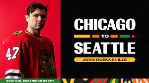 Chicago blackhawks center john quenneville (47) warms up prior to a game between the calgary flames and the chicago blackhawks on january 7, 2020, at the united center. Him7s Kkxzia M