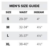 Size Chart For American Eagle Underwear Hanes Mens