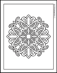 100 coloring pages of the main christian symbol. 90 Celtic Coloring Pages Irish Scottish Gaelic Kids Adults Pdf