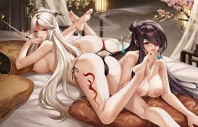 Beidou and Ningguang's intimate Genshin Impact foot fetish