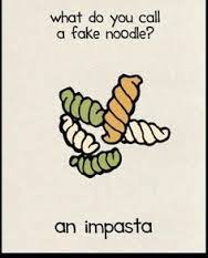 What do you call a fake noodle? You Should Laugh At Corny Jokes Ruthie Rambles