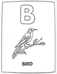 After that, in relation to the bird coloring pages, when you are looking for it for your children, don't worry! B For Bird Coloring Page Sk Kids Time Colour Book