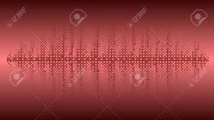 vector background music wave balance chart circles burgundy color