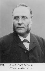 Glasmästare Erik Norelius. -Länsmuseet Gävleborg