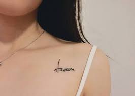 Le tatouage ecriture chez la femme est souvent réalisé sur le poignet , le bras (avant bras), le flanc, le dos ou modele tatouage ecriture calligraphie sur les doigts des 2 mains. 1001 Modeles Incroyables De Tatouage Discret