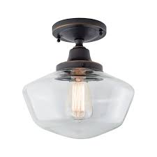 Schoolhouse Light Semi Flush Wayfair