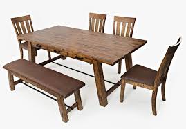 Therefore, a dining table should provide ultimate comfort and stylish look. Jofran Inc Cannon Valley Trestle Dining Table Chair And Bench Set 1511 82 4x392kd 56kd Miskelly Furniture