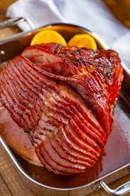 Baked Ham (With Brown Sugar Glaze) - Dinner, Then Dessert