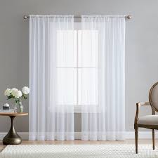 kitchen window tulle curtain