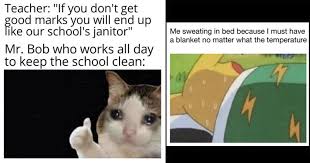 Memebase Dumb Memes Page 7 All Your Memes In Our Base Funny Memes Cheezburger Deep dive crying cat giving a thumbs up memes depict someone trying to signify positivity or stability when they are actually quite sad. memebase dumb memes page 7 all