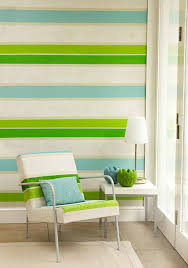 Diy Academy Farbige Streifen An Der Wand Gestreiftes Zimmer Dekor Strukturierte Wande