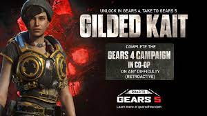 The previously announced armored gabe character skin is now available with operation 5. Gears 5 The Road To Gears 5 Continues