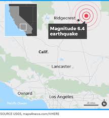 The third earthquake in the state of california was recorded on sunday evening around 2km from beaumont. 6 4 Earthquake In Southern California What We Know About The Tremor In Ridgecrest