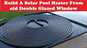 Do not worry, with this inground/above ground swimming pool solar heater panel all those problem will go away. Diy Solar Water Heater Build A Solar Pool Heater From Old Double Glazed Window Youtube