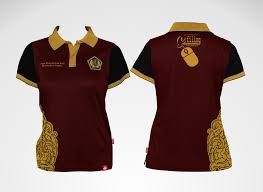 You can share your creation digitally via email, link sharing, or your social platforms. Sribu Office Uniform Clothing Design Desain Kaos Direktor