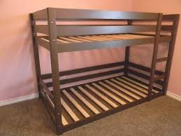 Low Bunkbed To Build If Going Over Seas Smaller Living Spaces Love The Lower Bed On The Floor Ashlynn Diy Bunk Bed Bunk Bed Designs