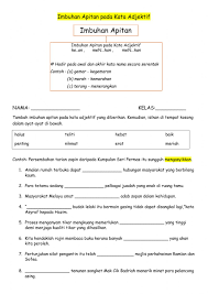 Maybe you would like to learn more about one of these? Ejercicio De Imbuhan Apitan Pada Kata Adjektif