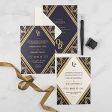 Art Deco Gatsby Wedding Invitation Art Deco Wedding Invitations Gatsby Wedding Invitations Art Deco Invitations