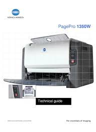 Konica minolta pagepro 1350w driver newest driver for windows 8 2014. Konica Minolta Pagepro 1350w Technical Manual Pdf Download Manualslib
