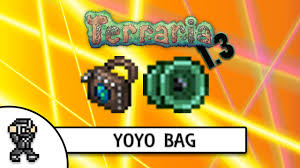 Terraria 1 3 Yoyo Bag Terrarian Yoyo Triple Yoyo Damage Youtube
