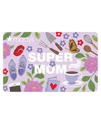 The macy's loyalty program and credit card program allows you to save more money at macy's every time. Macy S Super Mom E Gift Card Reviews Gift Cards Macy S