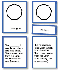 Geometry Cabinet Nomenclature 3 Part Cards With Definitions Math Lesson Plans Quadrilaterals Geometry