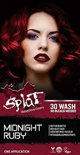 Whether you're regularly colouring your hair or you've only recently started to experiment with hair dyes and highlighters, your usual regime may need an overhaul. Amazon Com Splat Midnight No Bleach Kit Midnight Ruby Beauty