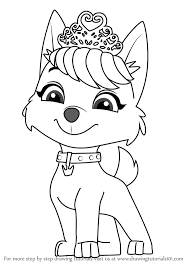 Learn How To Draw Sweetie From Paw Patrol Paw Patrol Step By Step Drawing Tutorials Coloringsheets Learn How To Dr Kleurboek Kleurplaten Digitale Stempels