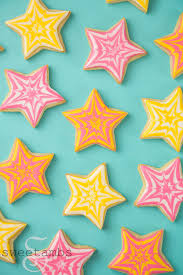 Cookie cutters └ baking accs. Wet On Wet Royal Icing Star Cookies Sweetambssweetambs