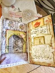 Pin By Paula On Altered Books Junk Journals Vintage Junk Journal Altered Books Pages Glue Book