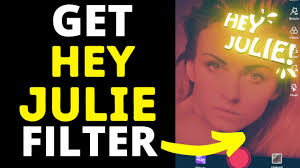 How To Get Hey Julie Filter On TikTok