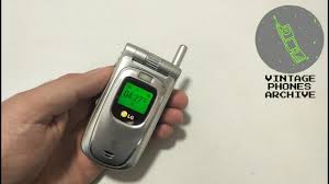 LG U8120 Mobile phone menu browse ...