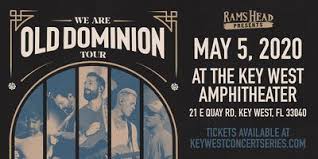Old Dominion At The Key West Amphitheater Tickets Tue May