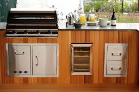 304 stainless steel cabinets with a contemporary frameless design. Western Red Cedar Outdoor Cooking Area Contemporary Deck Vancouver By Wrcla Western Red Cedar Lumber Association Houzz