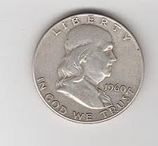 1960 Franklin Half Dollar Liberty Bell Coin Value Prices