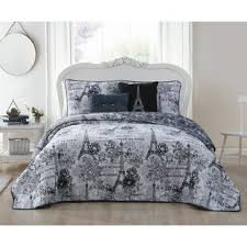 Shop for toile quilts & bedspreads and other bedding products at bhg.com shop. Black Toile Bedding You Ll Love In 2021 Wayfair