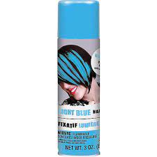 With target's range of different hair colors and a world of hair color ideas on the internet, you can find the best hair color in no time. Light Blue Hair Spray 3oz Party City